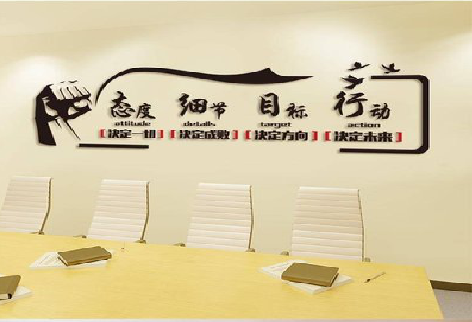 华安企业文化墙主要展示什么?