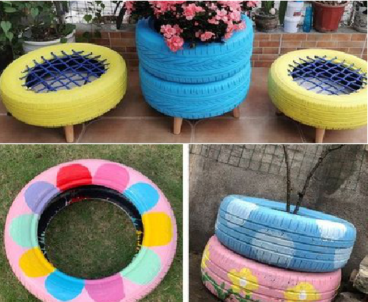 华安墙体彩绘-变废为宝