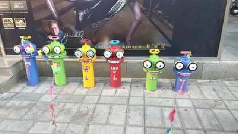 华安商业区彩绘