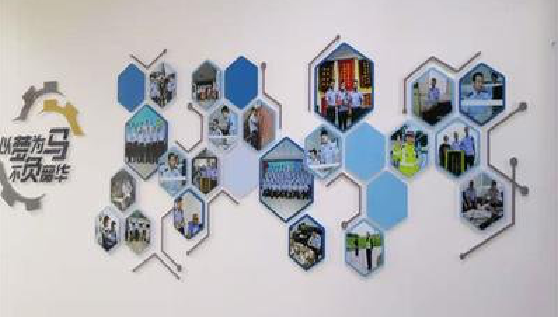 华安文化墙最常见的做法。