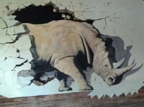 华安在墙绘中,如何绘制3D效果?